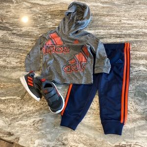 Adidas shoes & outfit bundle